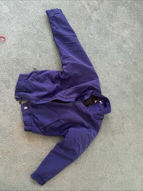Carhartt Large Purple Insulated Puffer Jacket